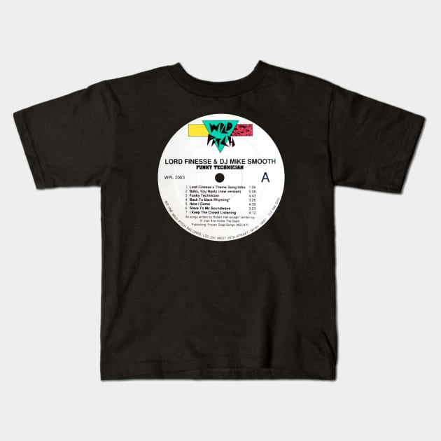 Funky Technician (1990) Kids T-Shirt by Scum & Villainy